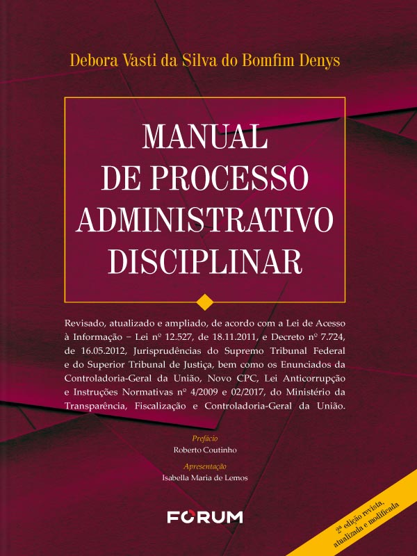 Manual de Processo Administrativo Disciplinar