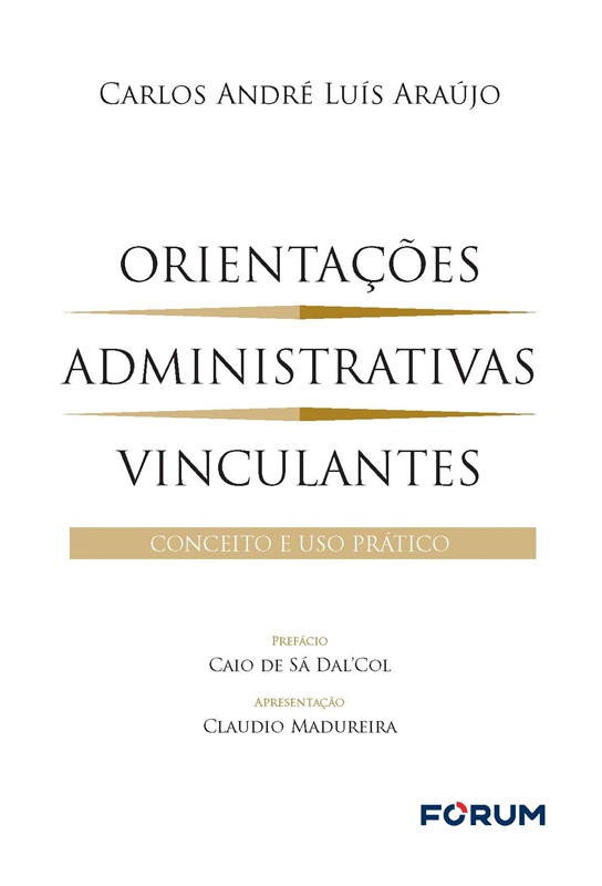 ORIENTAÇÕES ADMINISTRATIVAS VINCULANTES